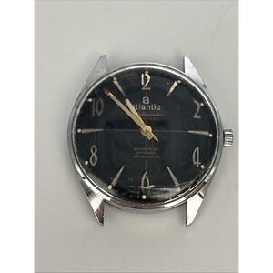 1960's Vintage Atlantic Worldmaster Original Watch Manual No Band